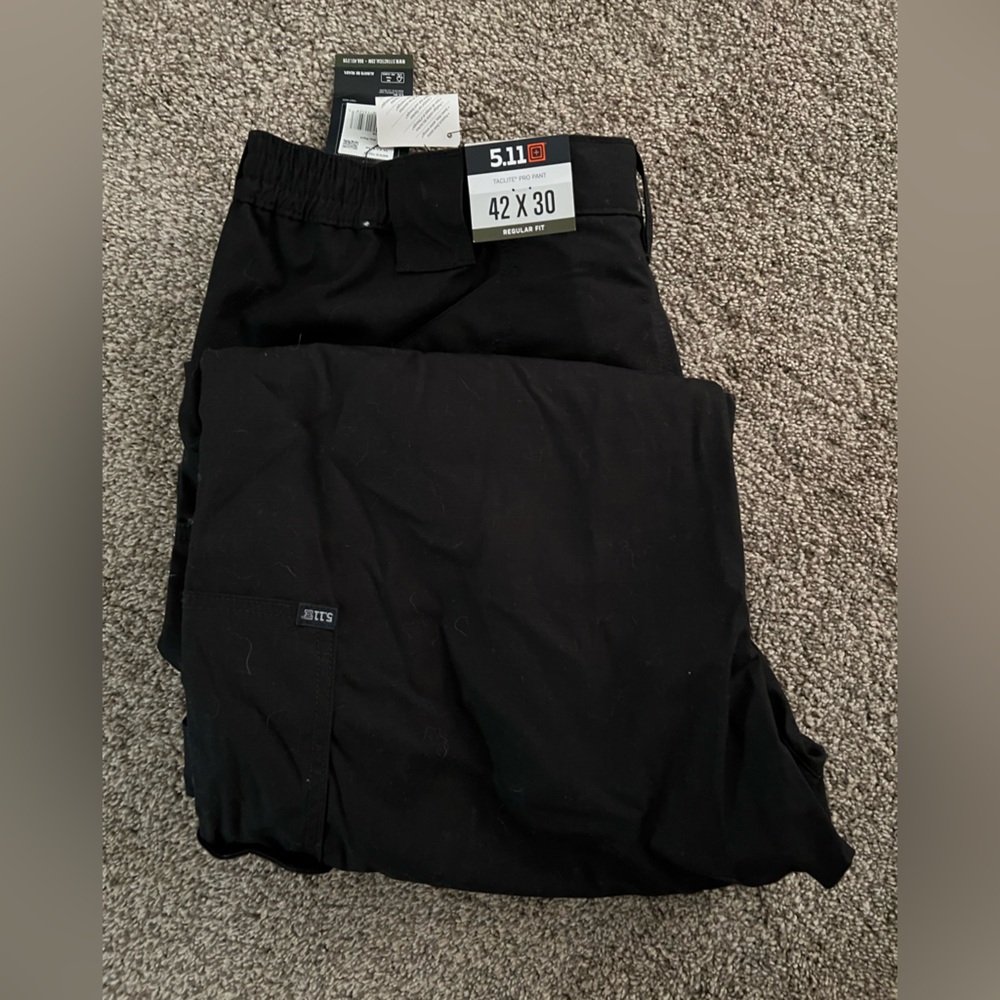 5.11 Tactical Men's Black Tactical Pants